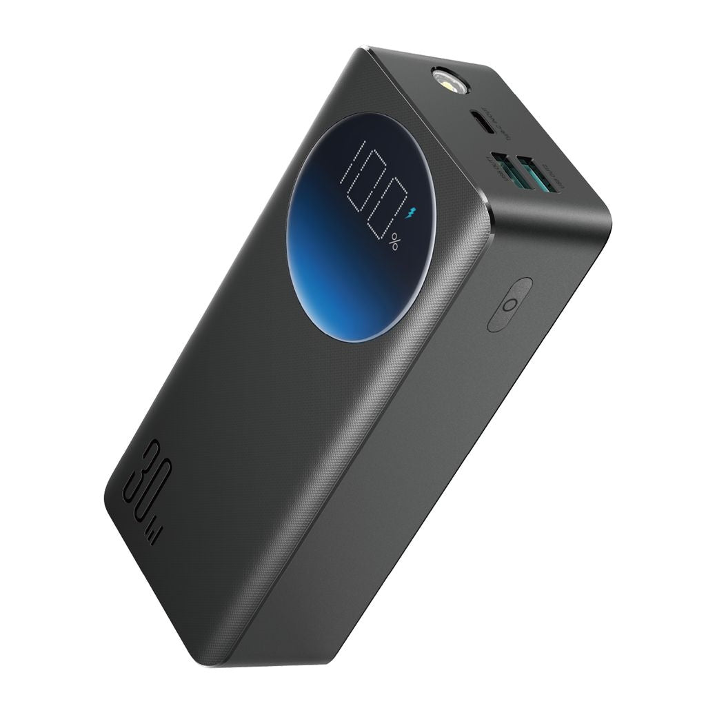 Joyroom 30000mAh Powerbank LED Display 30W PD QC- Black