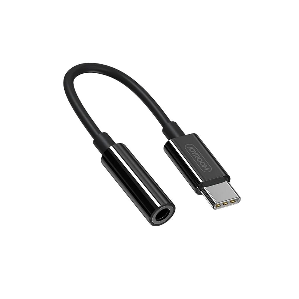 Joyroom Adapter USB-C to 3.5 mm - Black