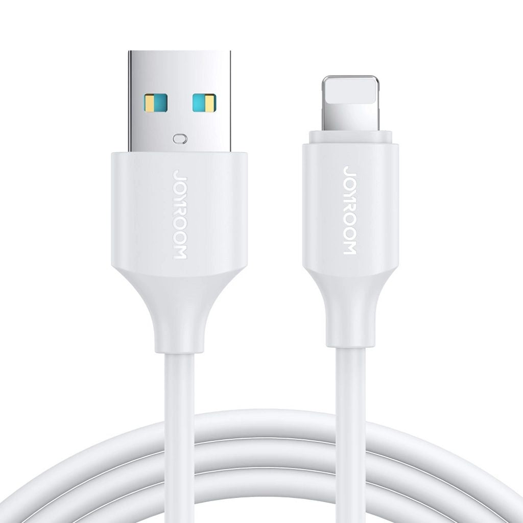 Joyroom Fast Charging USB-A to Lightning Cable 3A, 1m - White