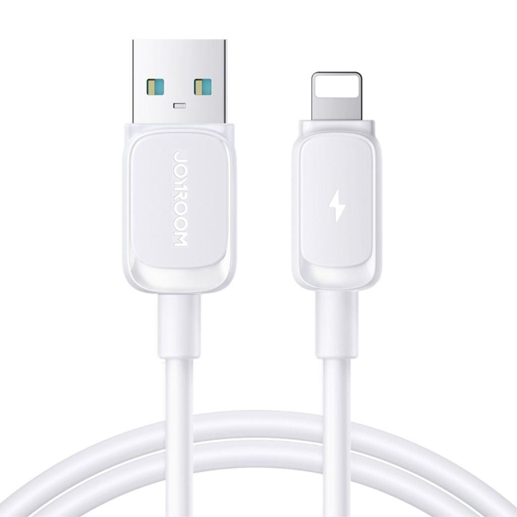 Joyroom USB-A to Lightning Cable, 3A, 1.2m - White