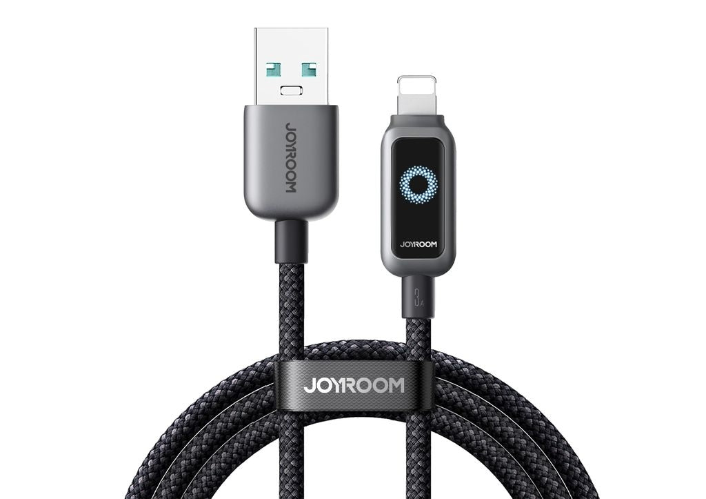 Joyroom USB-A to Lightning Fast Charging Data Cable 3A, 1.2m - Black