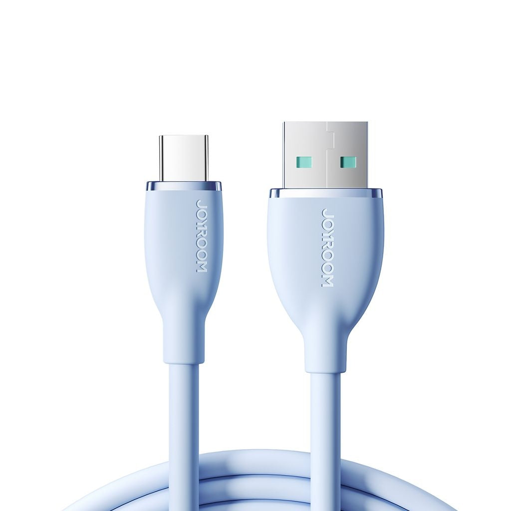 Joyroom USB-A to USB-C Fast charging cable, 3A, 1.2m - Blue