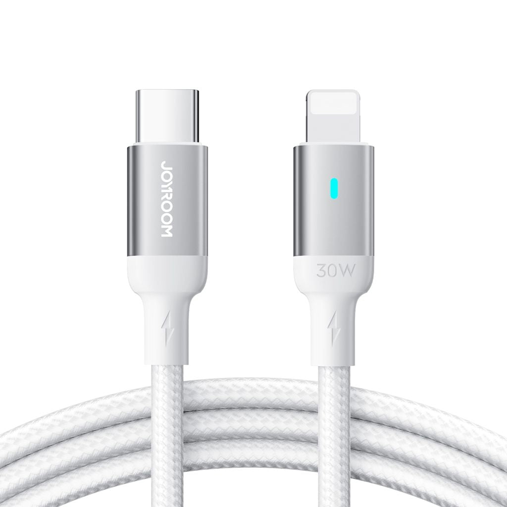 Joyroom USB-C to Lightning Cable Fast Charging 20W, 1.2m - White