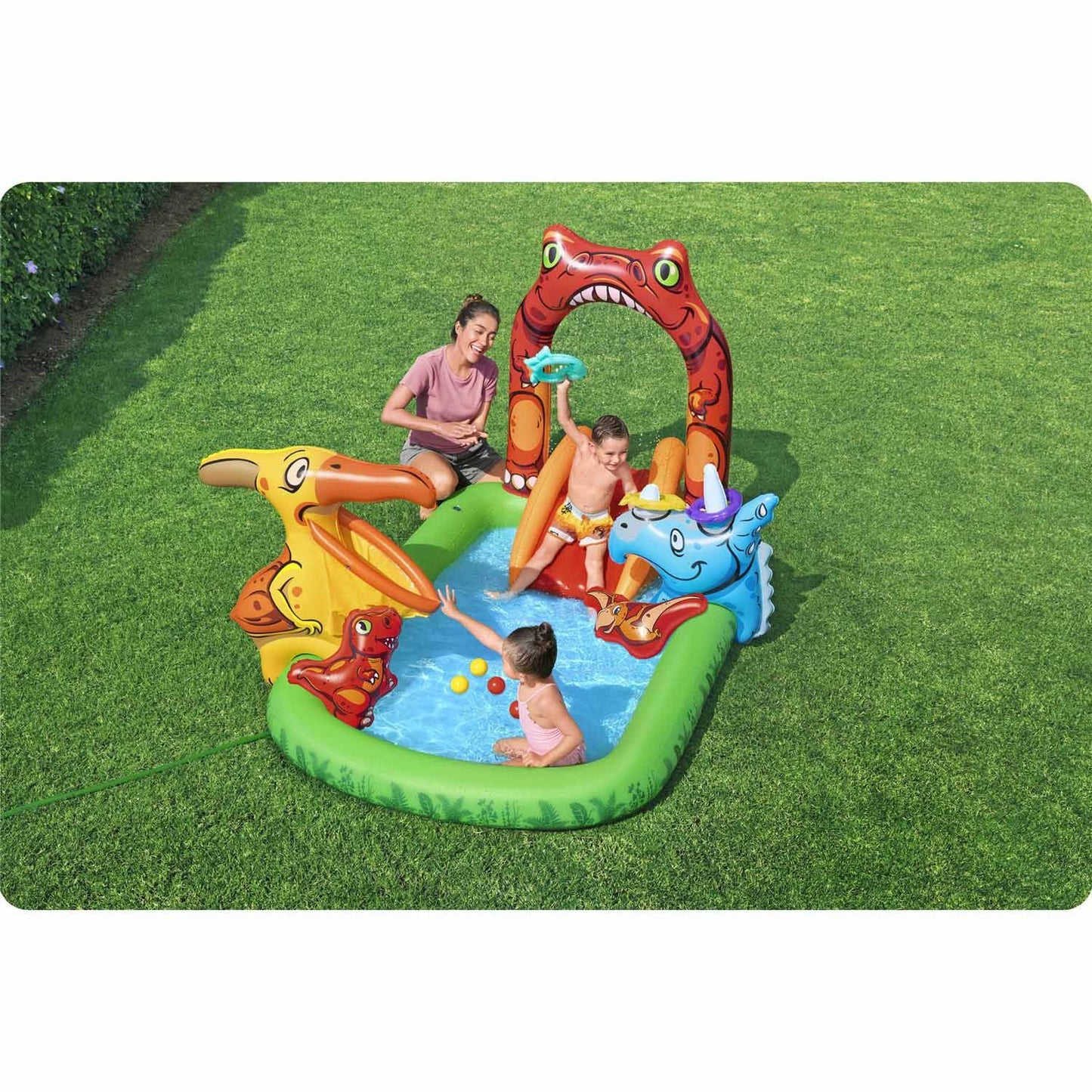 Jurassic inflatable playground 241 x 140 x 137 cm Bestway 53160
