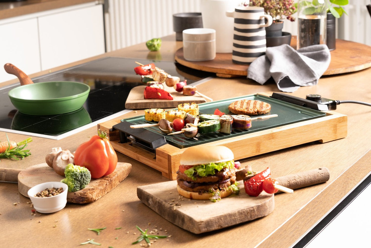 Just Vegan - Ceravegan Eco bamboo grill