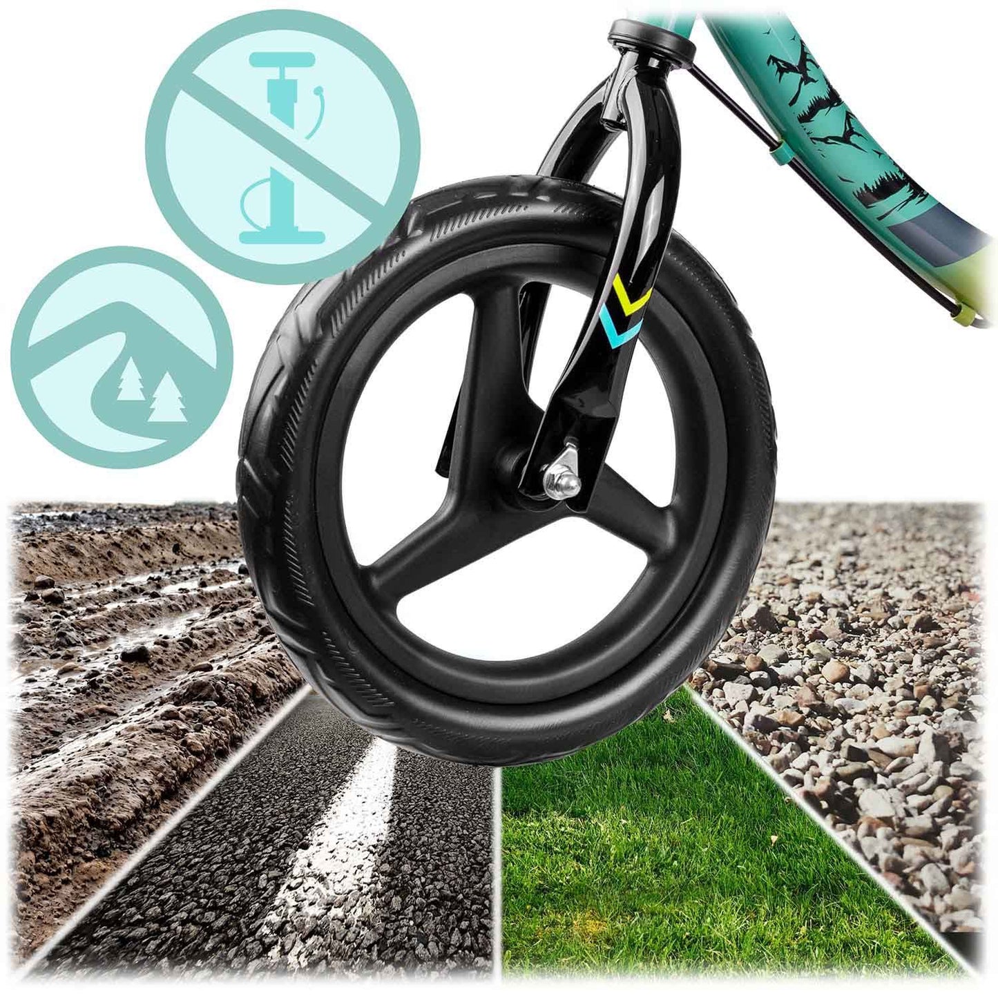 Kids Balance Bike – Lightweight, Adjustable Seat