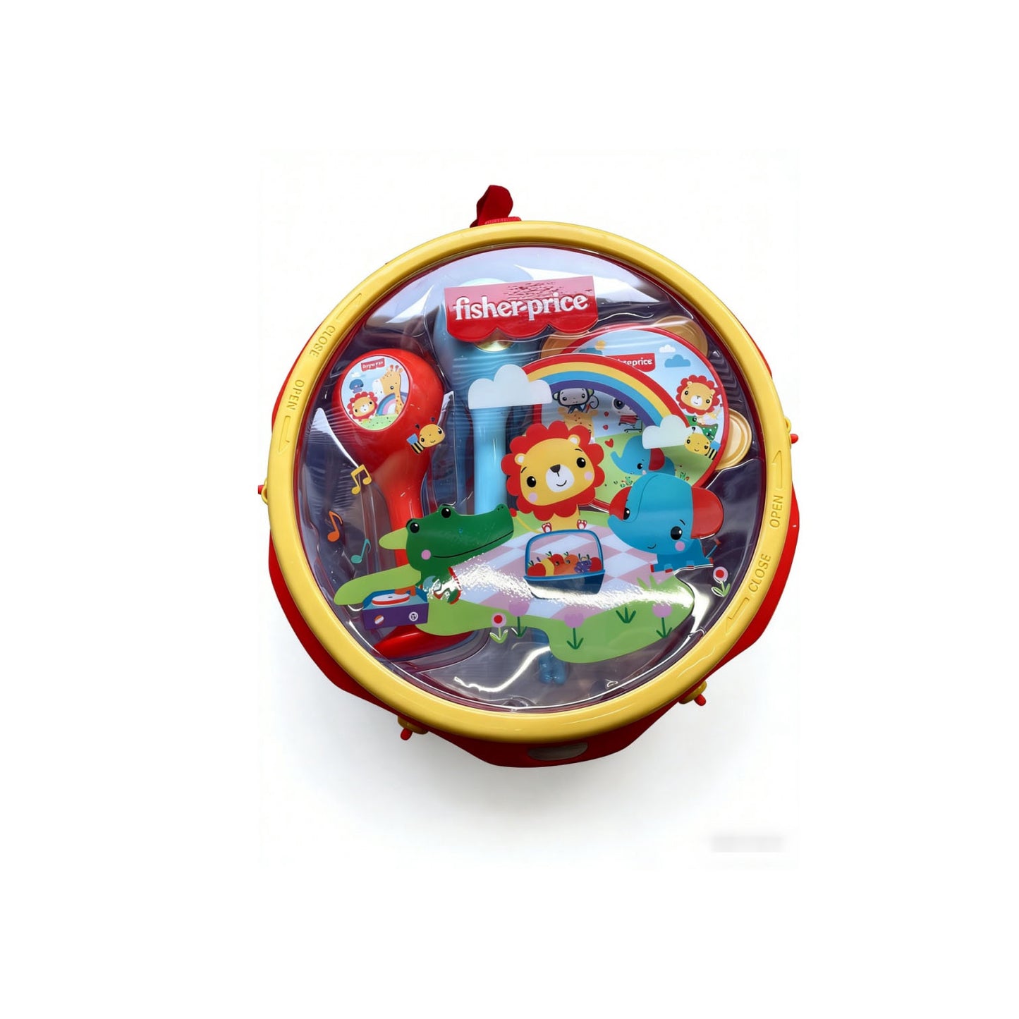 Kids Musical Instrument Set – Drum, Maracas, Tambourine