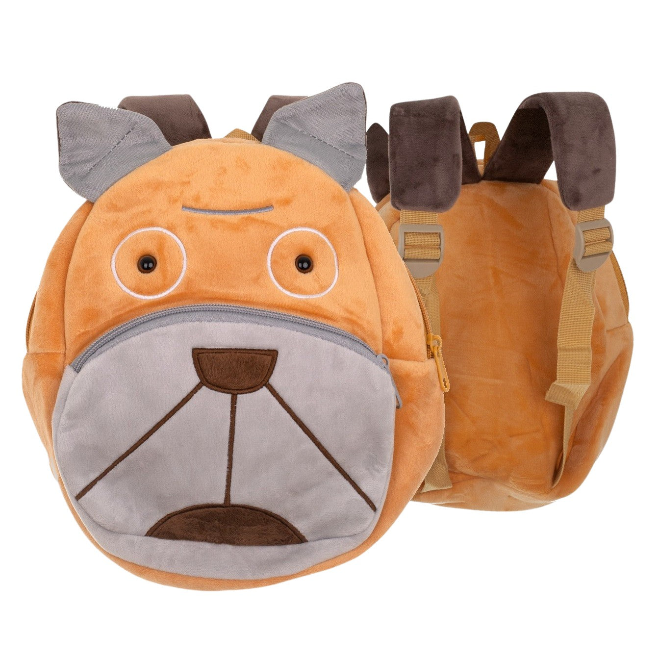 Kindergarten backpack plush dog 24cm