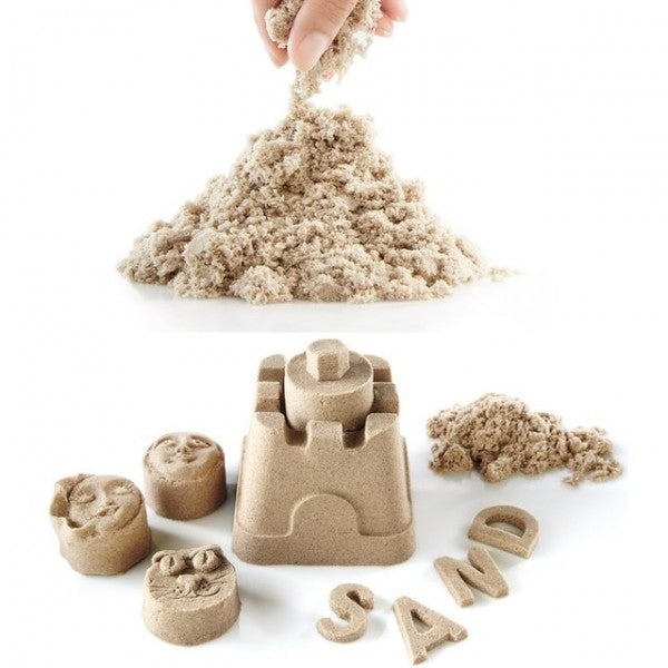 Kinetic sand 1kg in bag natural beige