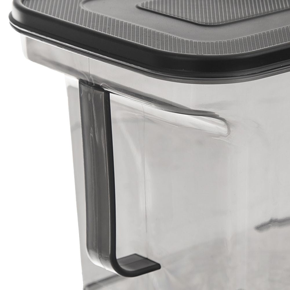 Kitchen container 2.6L with handle in durable plastic