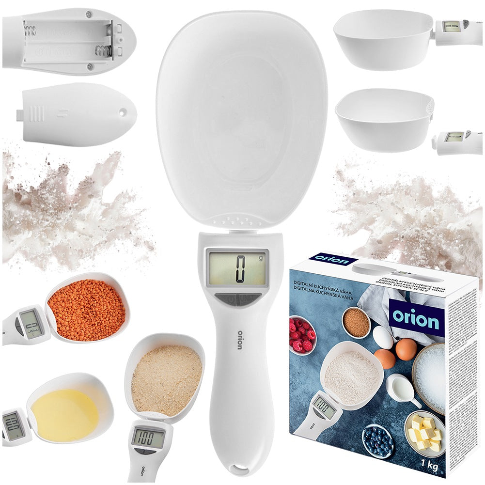 Kitchen scale hand spoon 1 kg, 270 ml