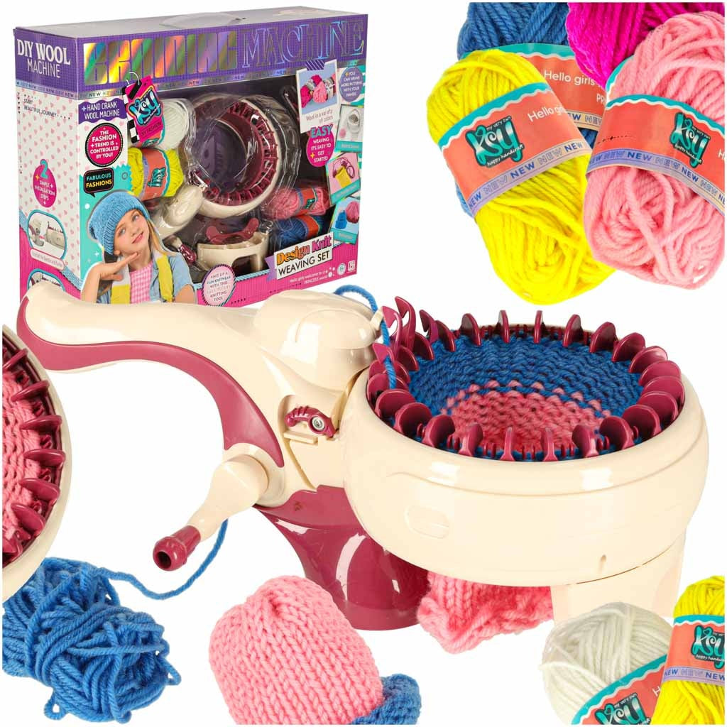 Knitting machine sewing kit 5 yarns