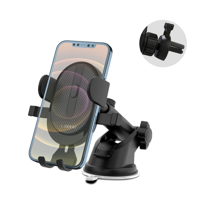 L-BRNO 2in1 car holder for windscreen to windscreen grille