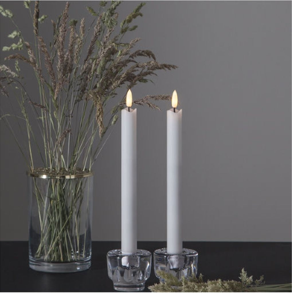 LED ANTILIGHT FLAME / 2-Pack / 23 cm / Battery / timer