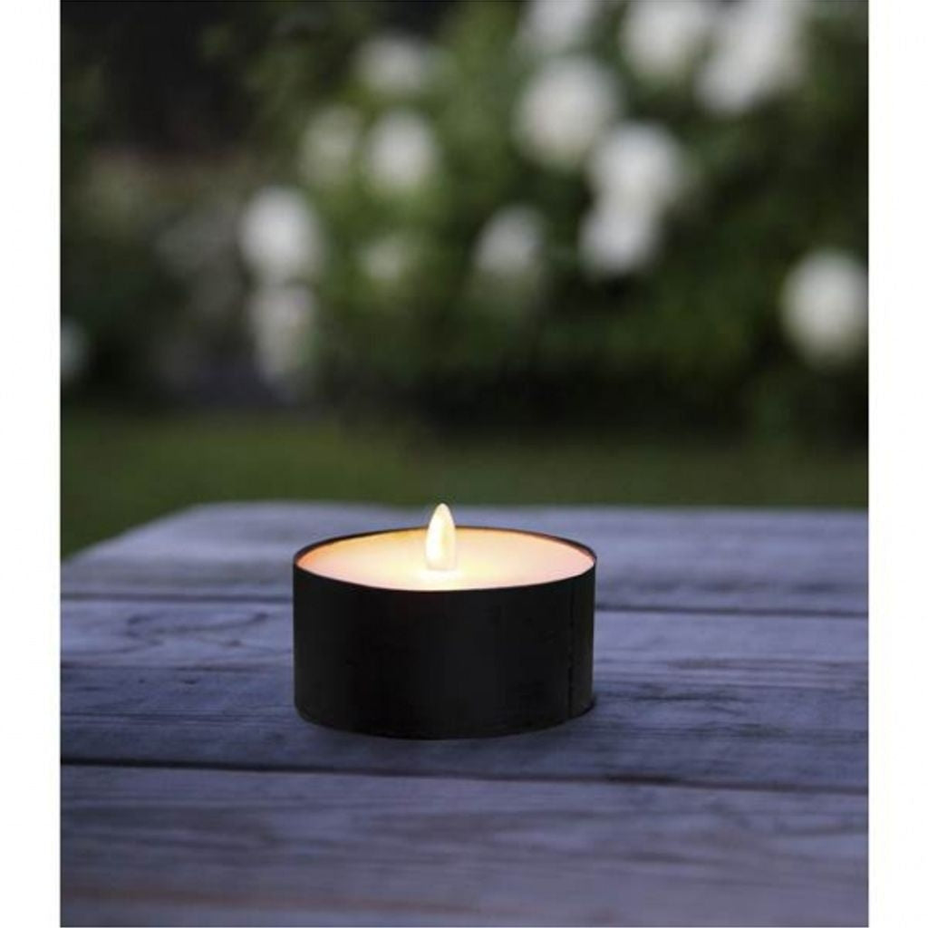 LED LIGHT TORCH CANDLE / 18 LED / BATTERY / TIMER