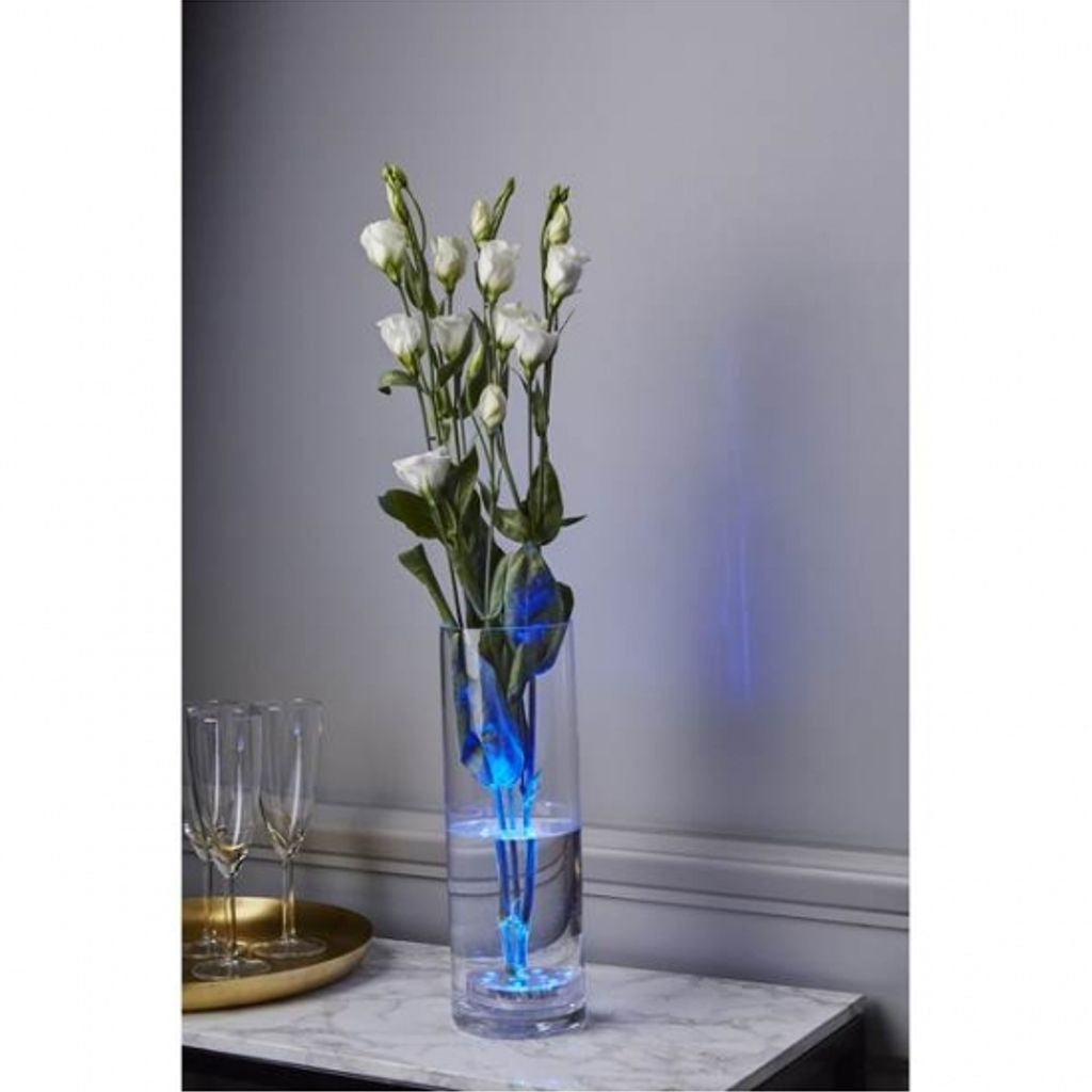 LED LIGHT WATER CANDLE COLOR / 7cm / Battery / IP65