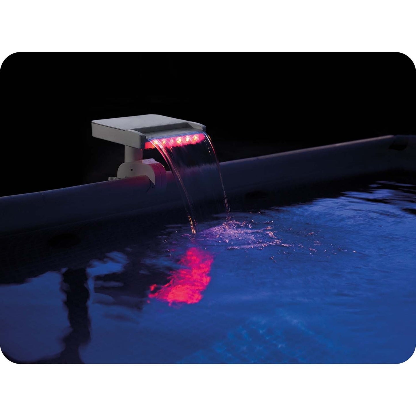 LED illuminated swimming pool cascade INTEX 28090
