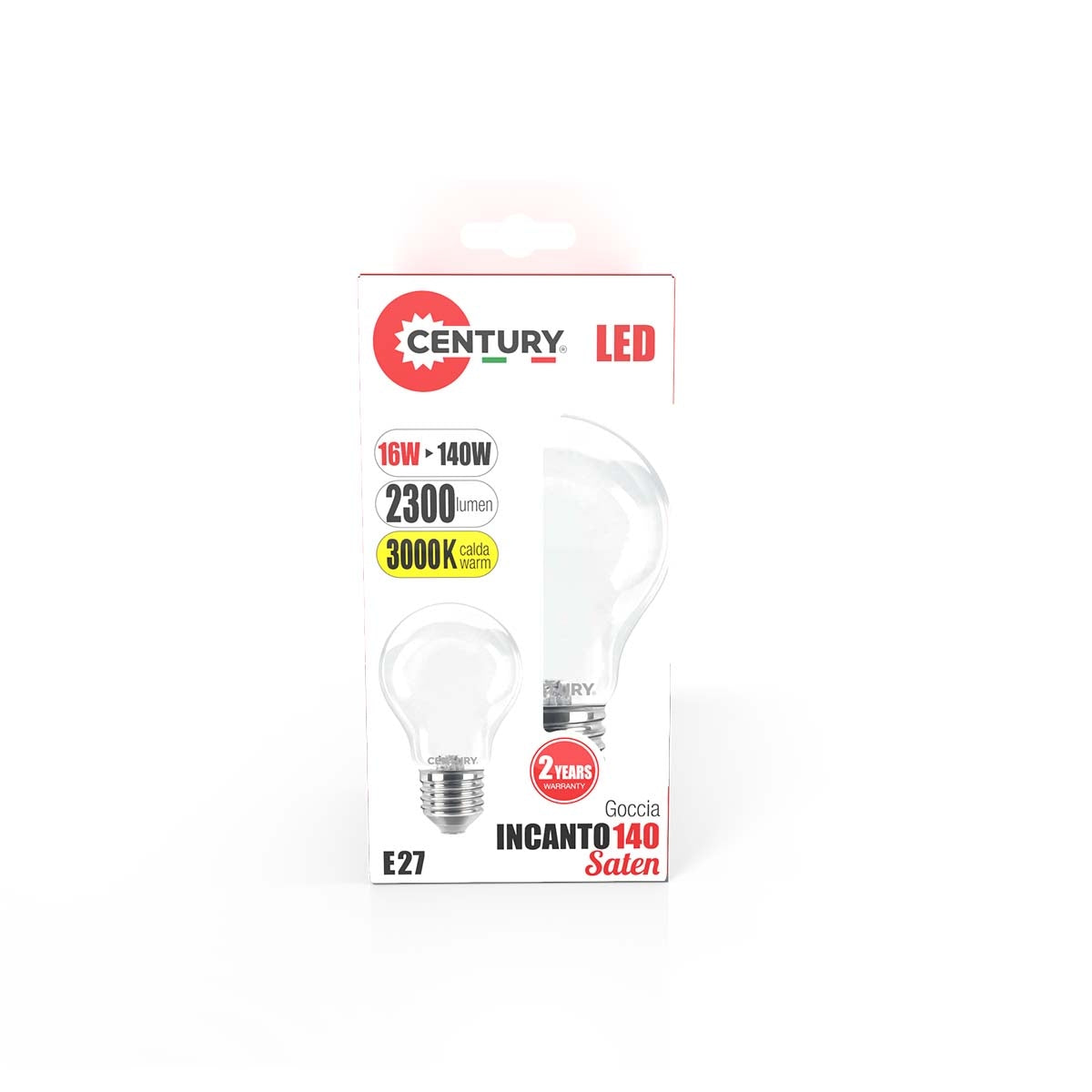 LED lamp E27 16W 2300 Lm 3000K