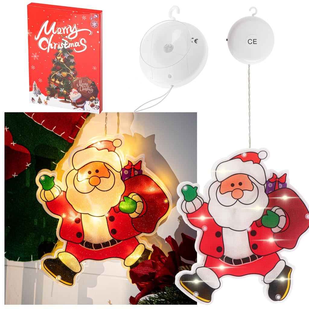 LED pendant lights Christmas decoration Santa with gifts
