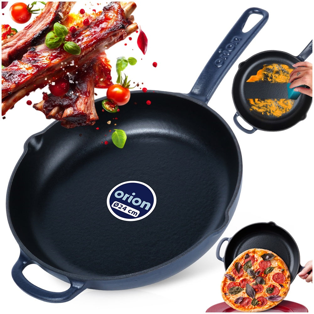 LITINA enameled cast iron frying pan 24 cm