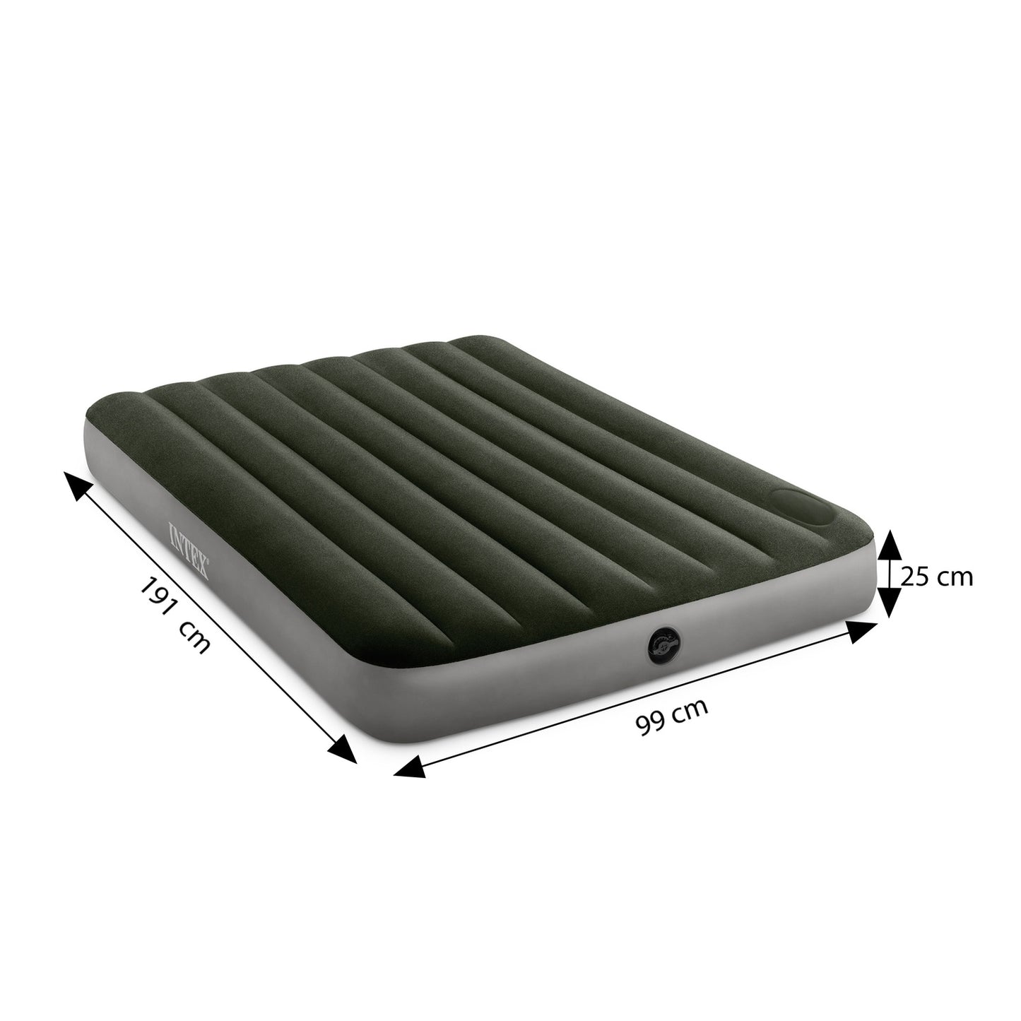 Large Air Mattress with Built-in Pump, Queen Size