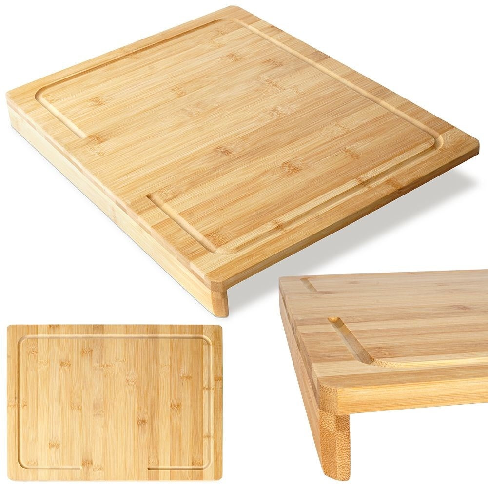 Large Cutting Board with Bamboo Edge