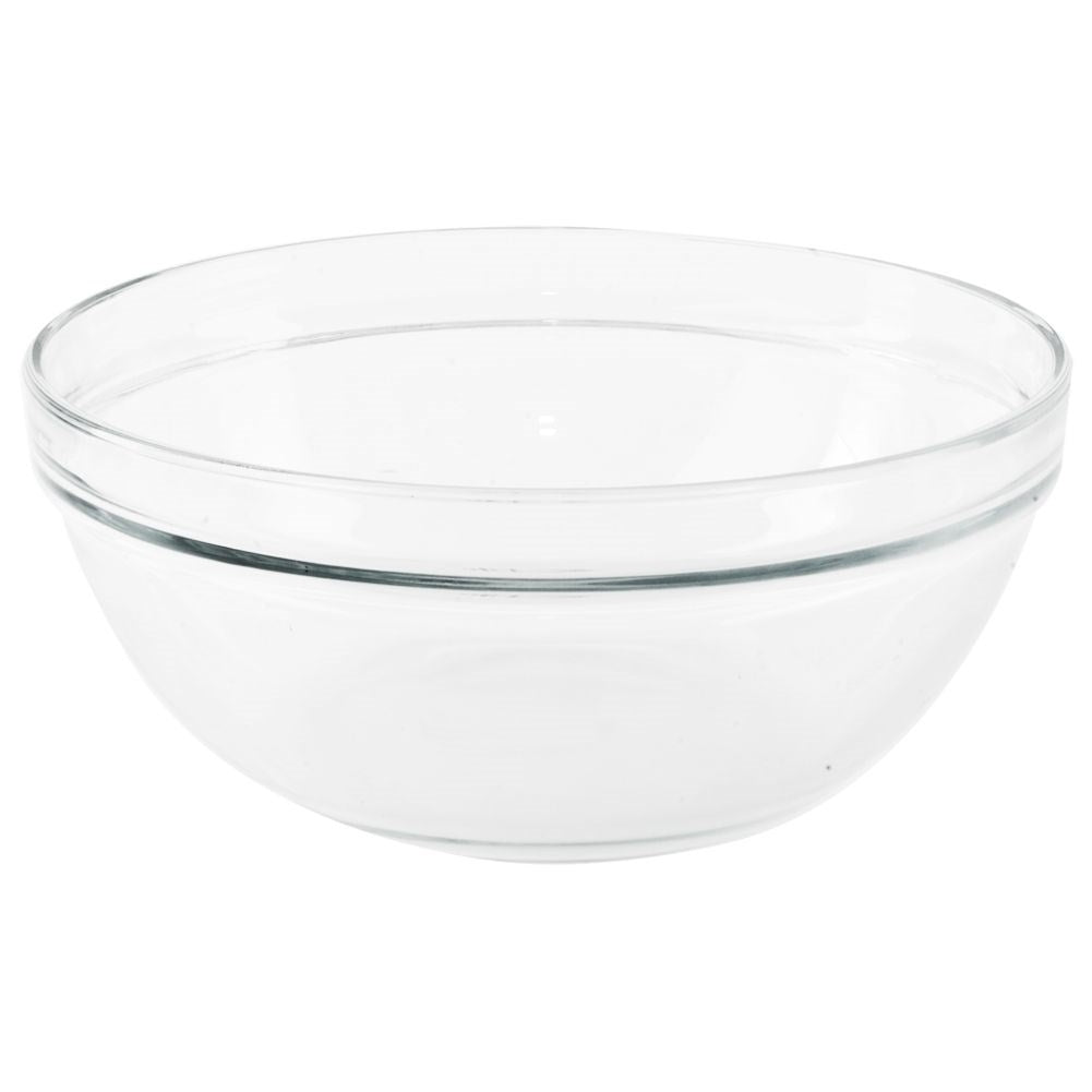 Large Glass Serving Bowl for Salads and Snacks
