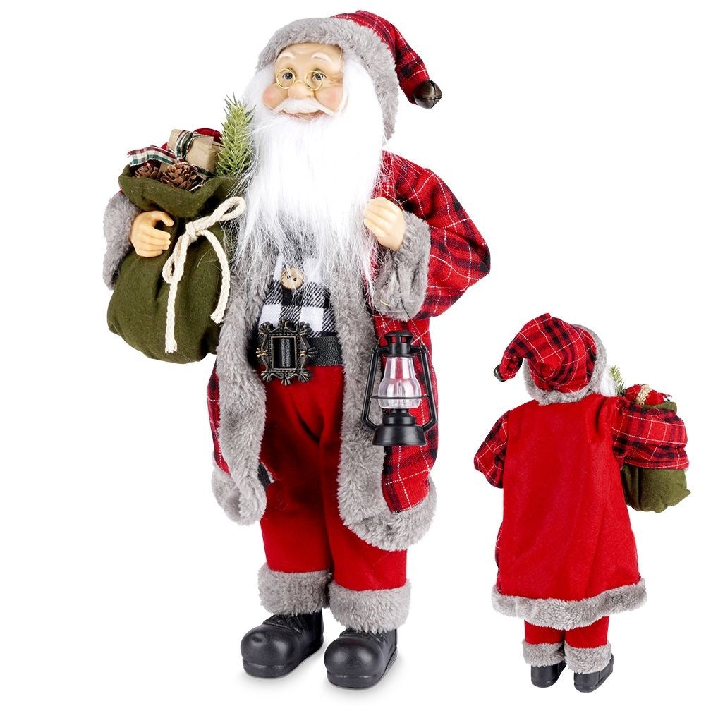 Large Santa 44 cm - Perfect winter and Christmas decoration