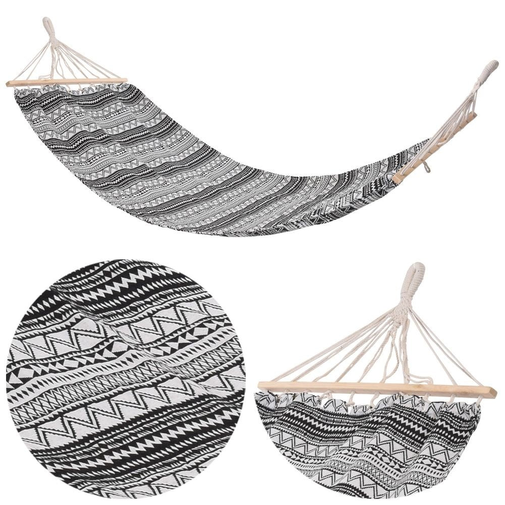 Large and durable hammock for one person