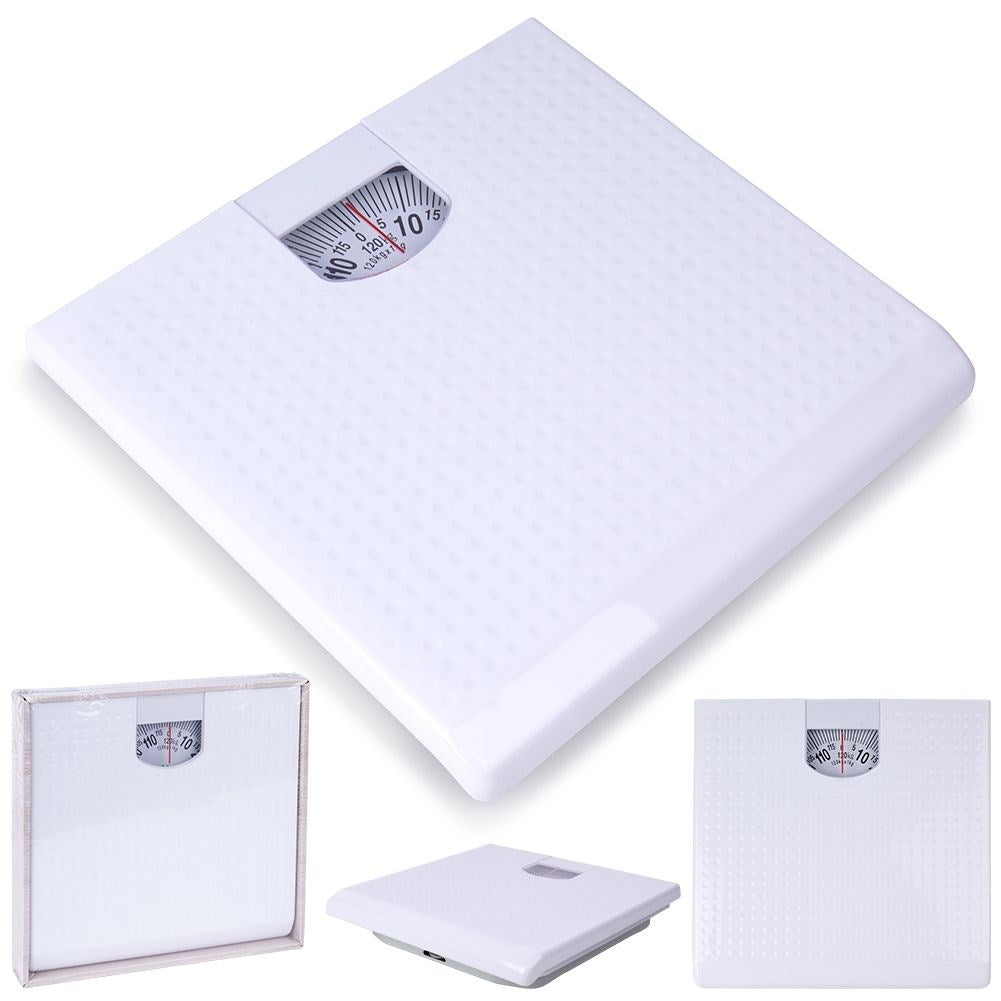 Large bathroom scale with non-slip surface and durable material