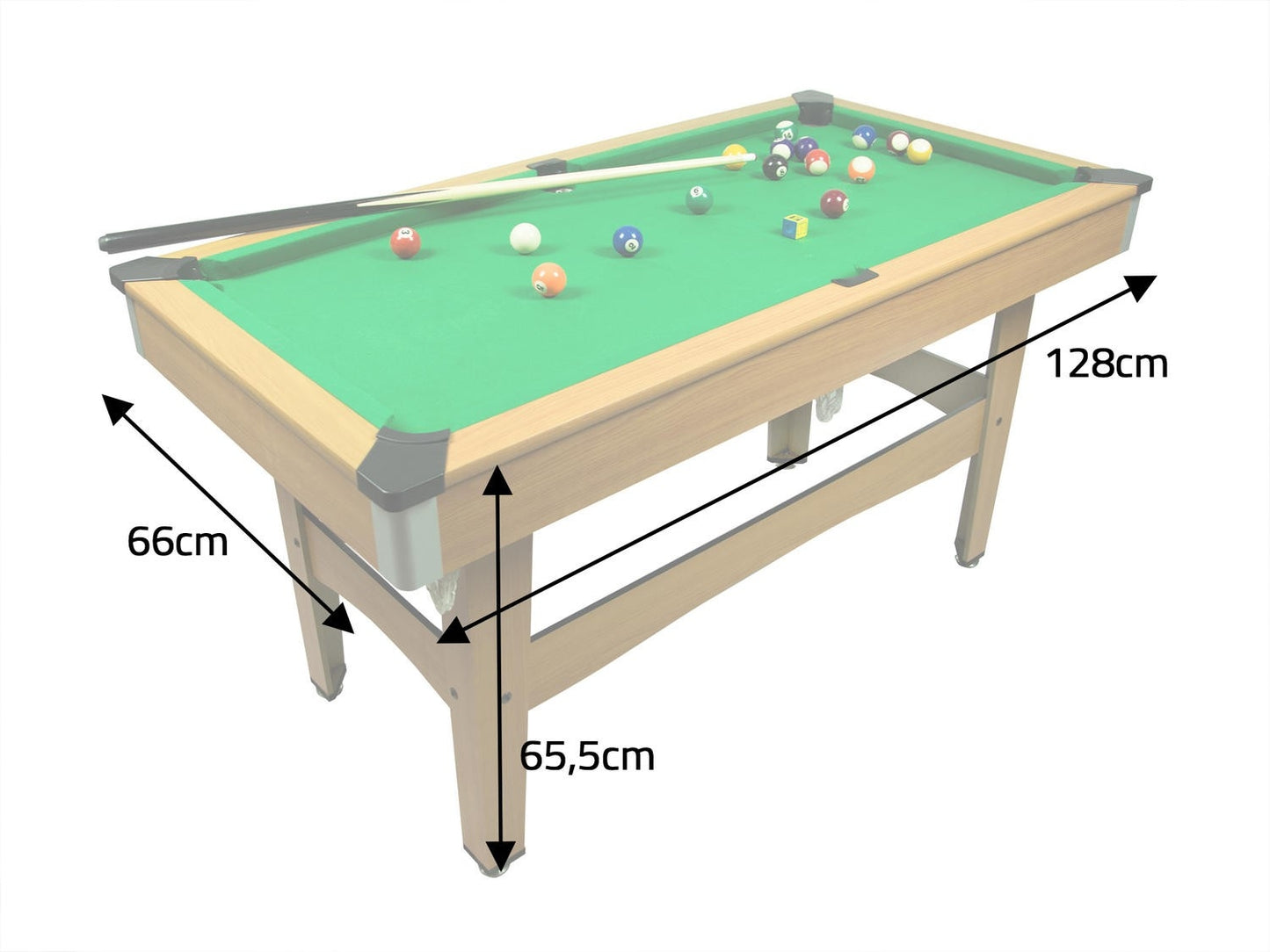 Large billiards table NS-466