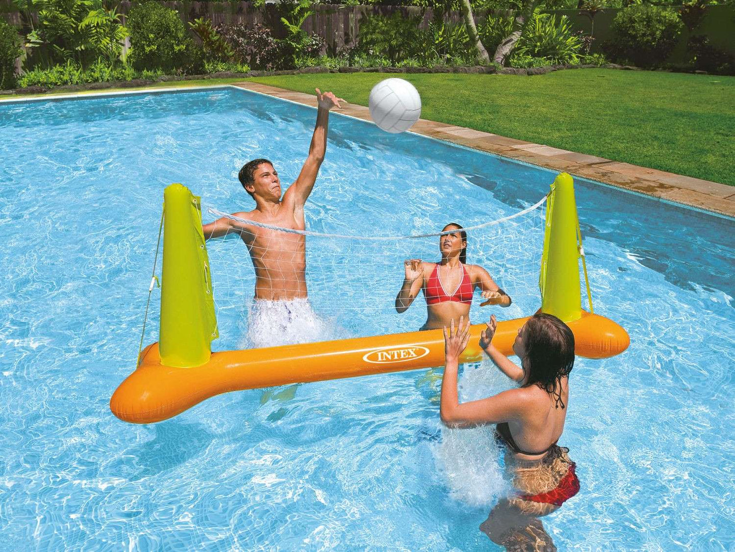 Large inflatable pool volleyball + INTEX 56508 ball