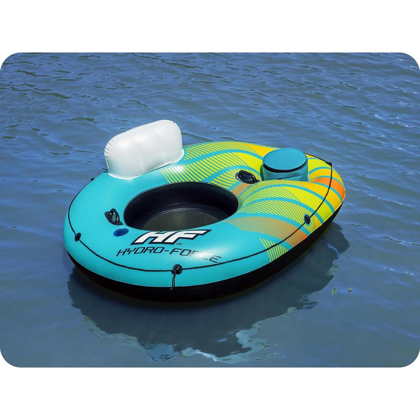 Large inflatable ring + Bestway 43398 cooling bag