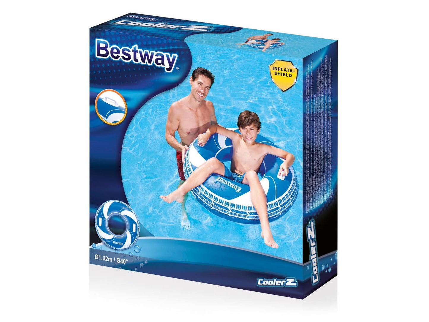 Large swimming ring Hydro Force 102 cm Bestway 36093