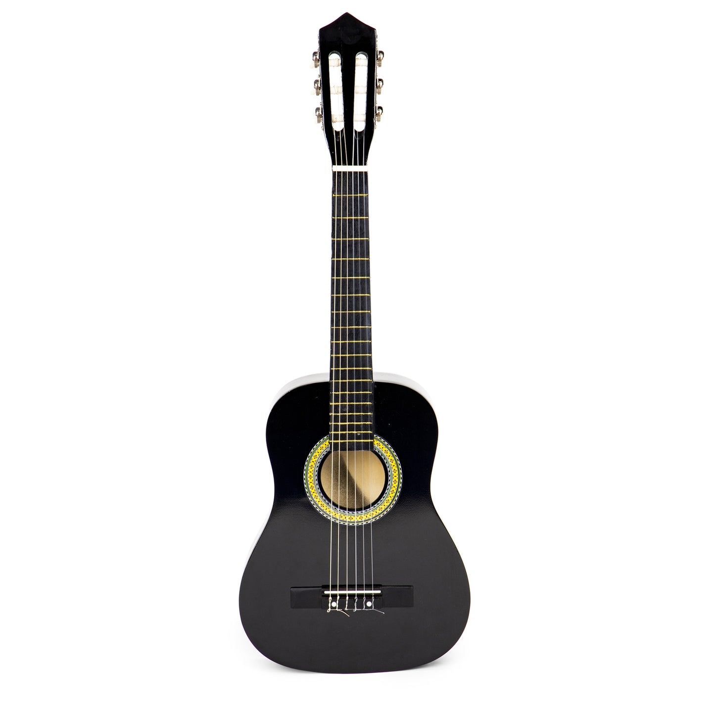 Large wooden children's guitar, 6 strings, ECOTOYS
