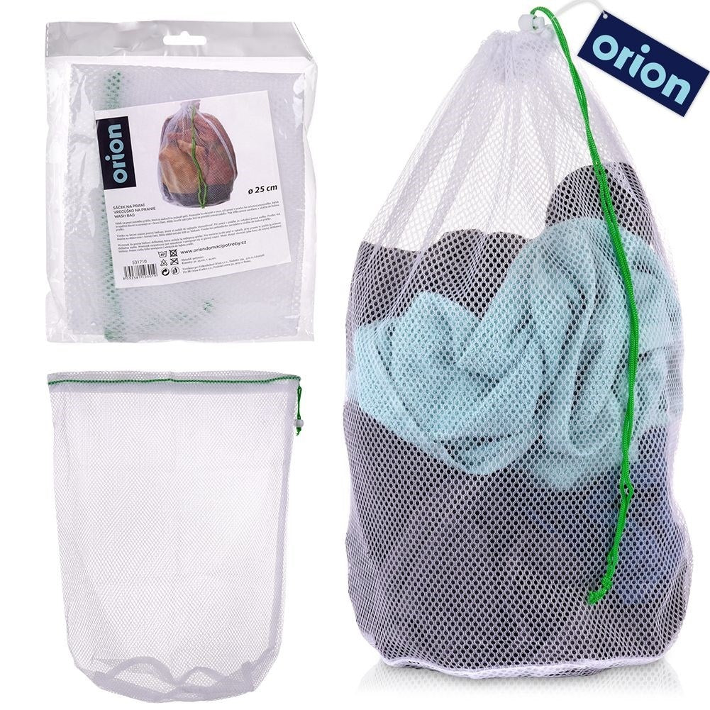 Laundry bag with drawstring for bras and delicate fabrics