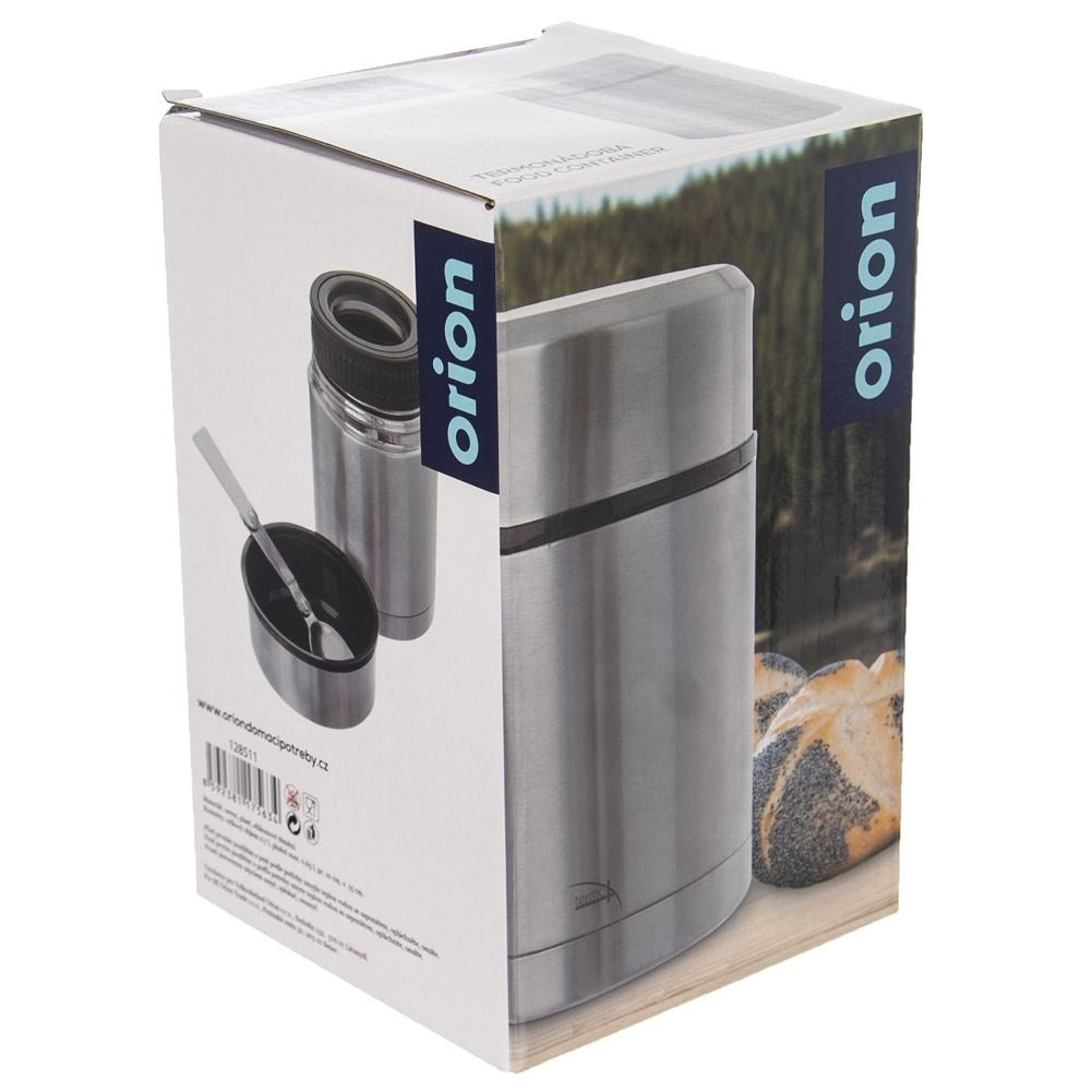 Leakproof Food Container in Stainless Steel with Spoon