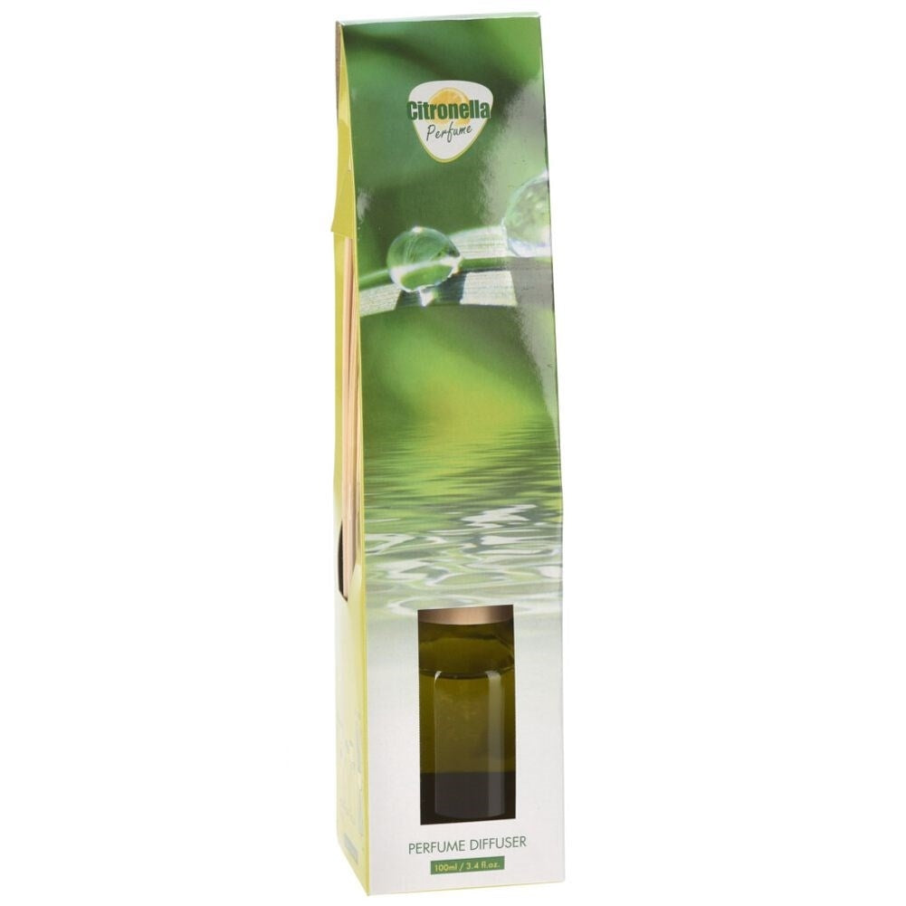 Lemon scented diffuser with sticks - Decorative air freshener