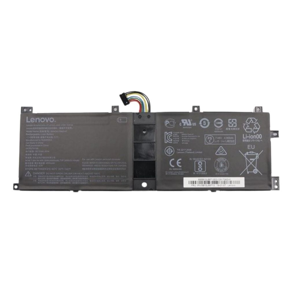 Lenovo 2C Laptop Battery, 39Wh, 7.68V, Li-ion, BSNO4170A5
