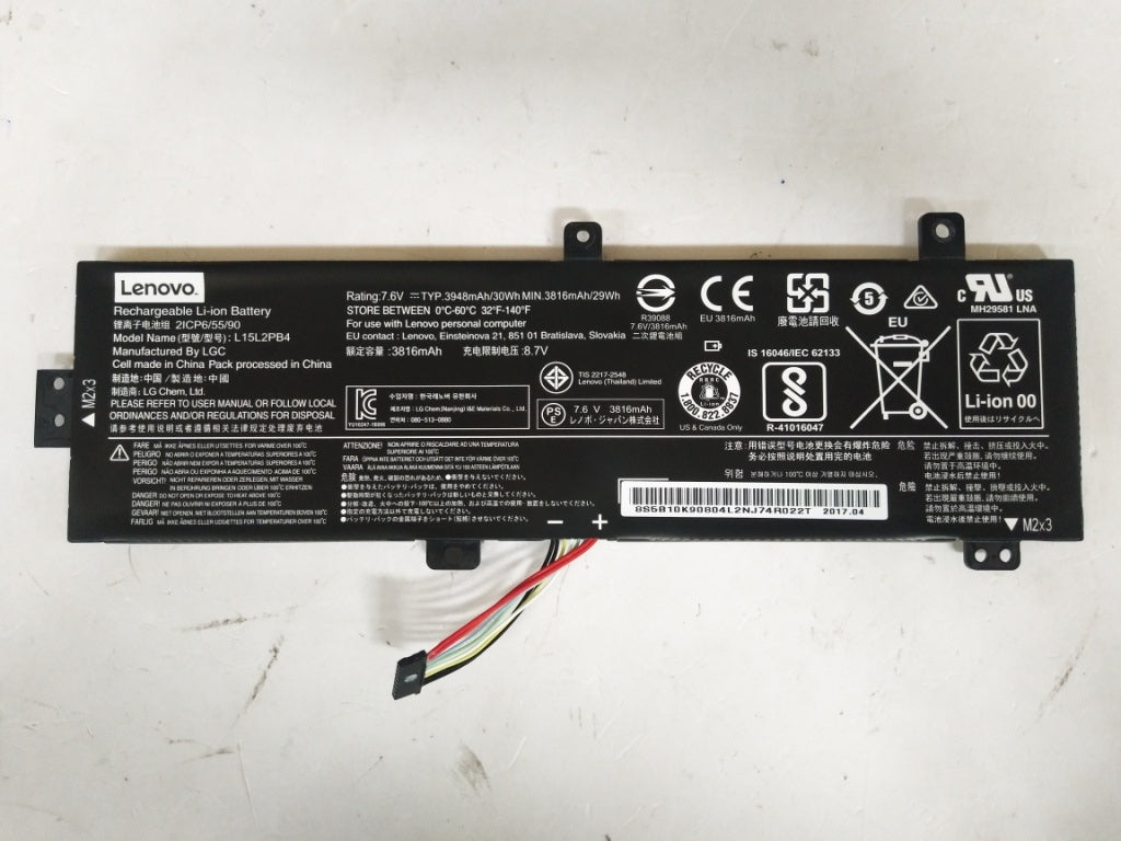 Lenovo Battery G15 CP/C (L15C2PB3) 7.4V, 30Wh, 2cell