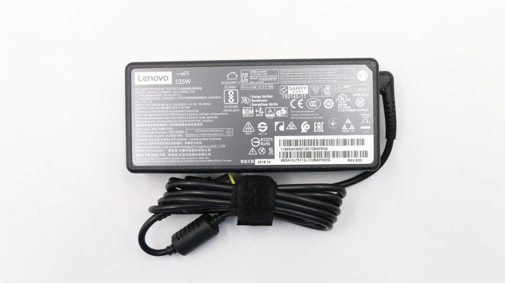 Lenovo IdeaPad Gaming AC Adapter (ADL135NLC3A), 20V, 6.75A, AD, BIS