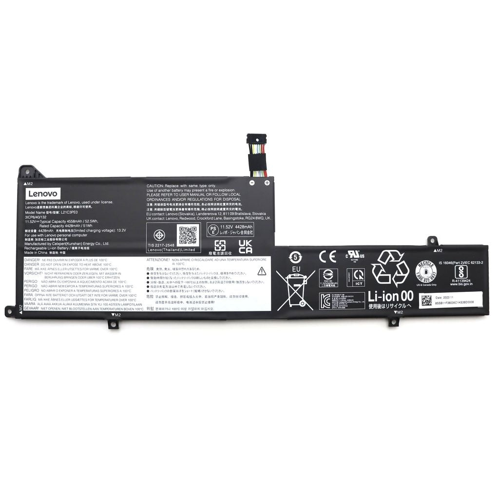 Lenovo Laptop Battery 3C 52.5Wh 11.52V L21C3PE0 CP/C