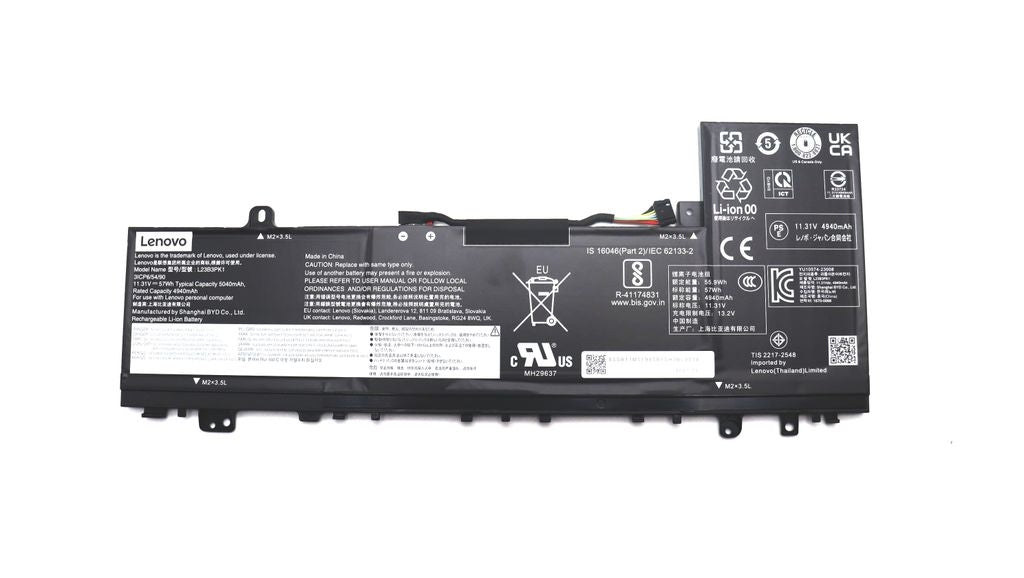 Lenovo Laptop Battery 3C 57Wh 11.31V L23B3PK1 BYD/B 30