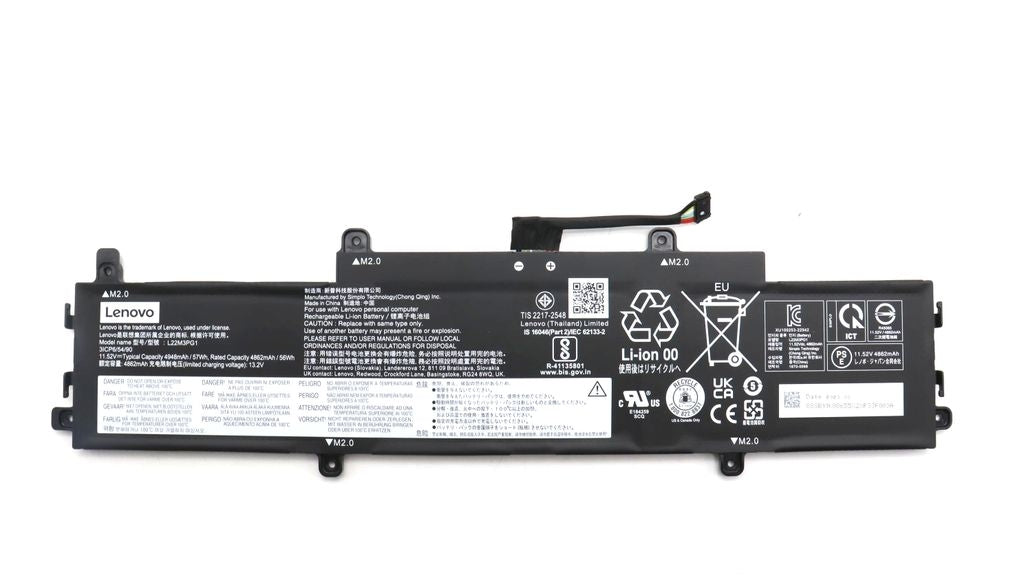 Lenovo Laptop Battery 3C 57Wh 11.52V L22M3PG1 SP/A
