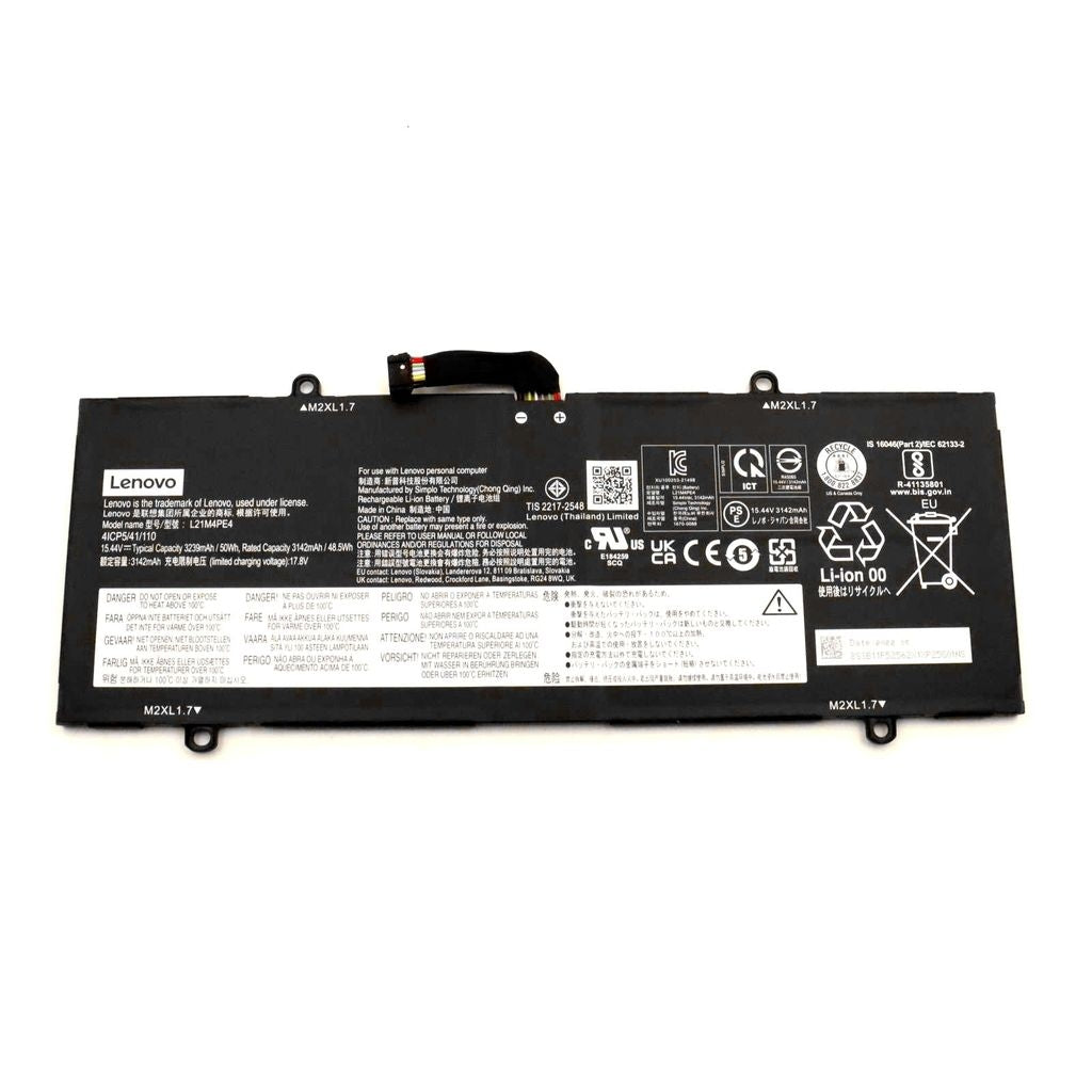 Lenovo Laptop Battery 4C 50Wh 15.44V L21M4PE4 SP/A