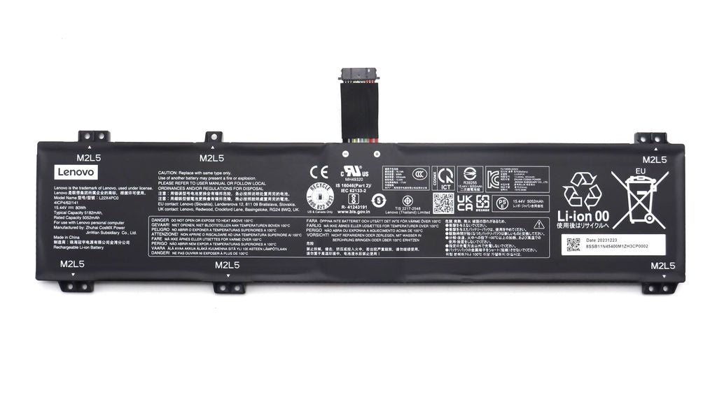 Lenovo Laptop Battery 4C 80Wh 15.44V L22X4PC0 CM/C