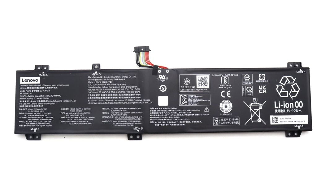 Lenovo Laptop Battery 4C 99.9Wh 15.52V L21C4PC2 CP/B