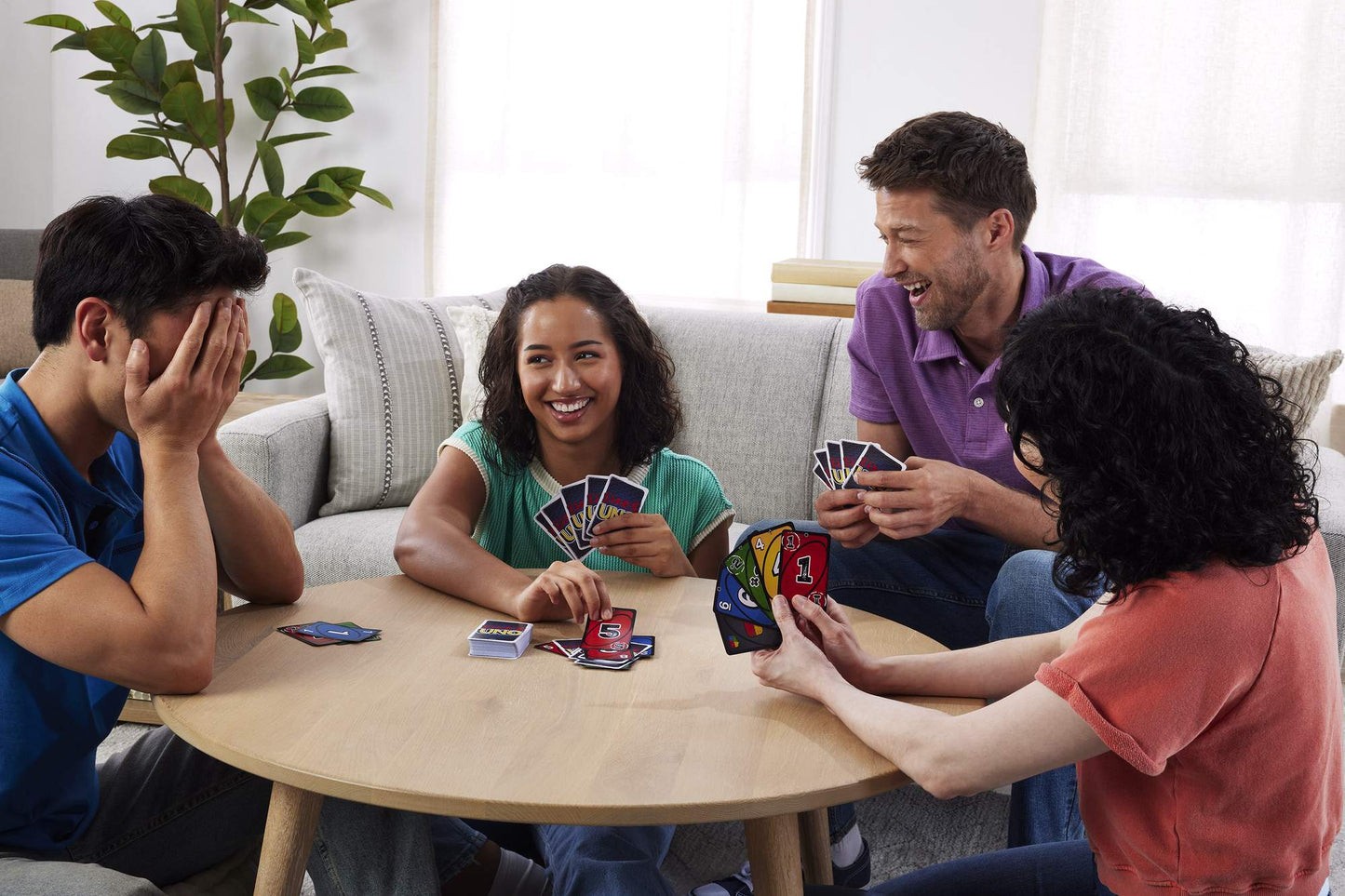 Liar's UNO Card Game, 112 Cards, Ages 7+, 2-10 Players