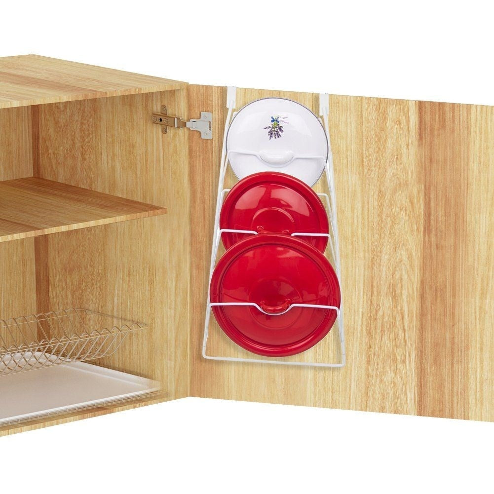 Lid holder for 6 lids - Organize and save space