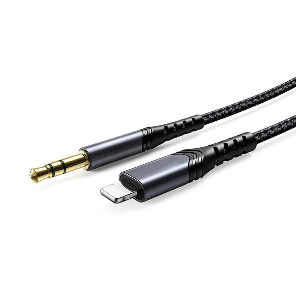 Lightning to 3.5mm Audio Cable, 1m - Black